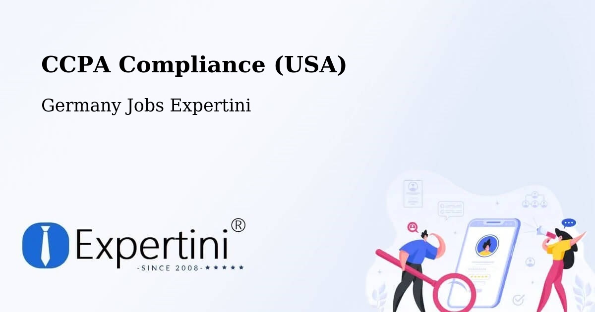 CCPA Privacy Rights & Compliance Notice – Flensburg - Germany Jobs Expertini